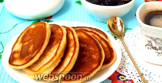 Оладьи на йогурте