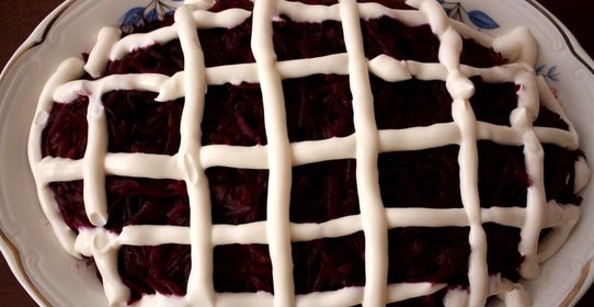 Селедка под шубой с морковью