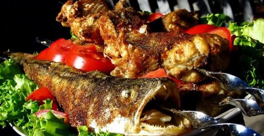 Шашлык из судака