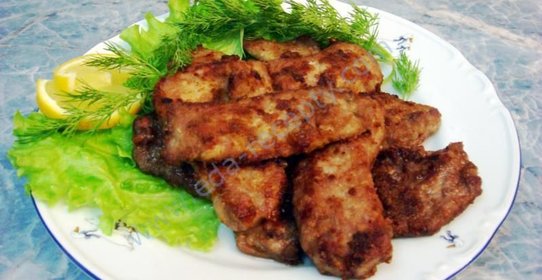 Соломоны - отбивные из телятины на сковороде