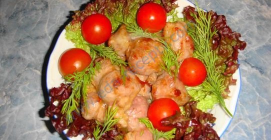 Дзяю - жареная свинина