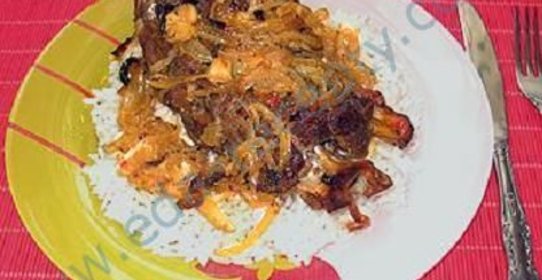 Баранина с карри