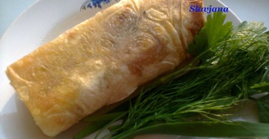 Шаурма с мясом и баклажанами