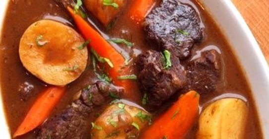 Говядина с морковью