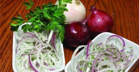 Салат из лука