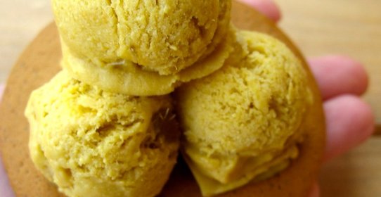 Семифреддо с манго и имбирем