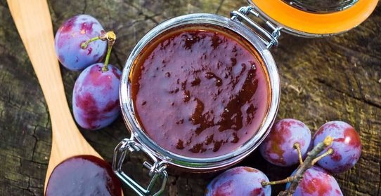 Джем из слив и яблок