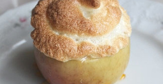 Десерт Яблочко под облачком