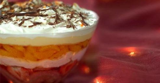 Слоеный десерт