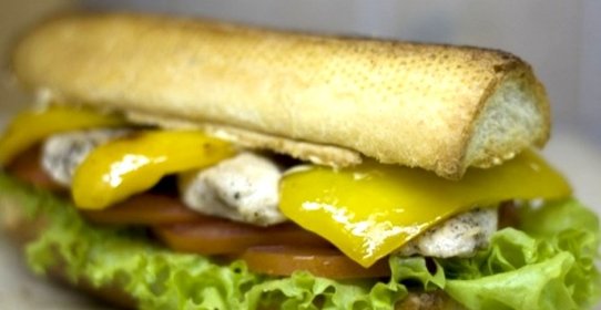 Сэндвич в багете