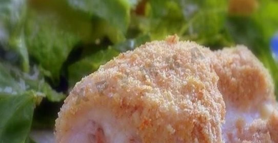 Куриные наггетсы запеченные с моцареллой