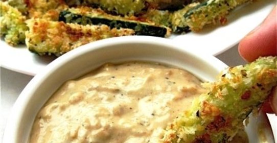 Кабачки, запеченные в сметане