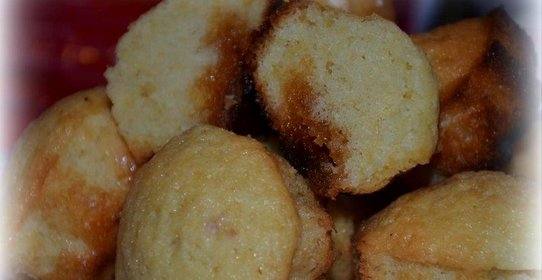 Кексы кис-кис с конфетой ириской