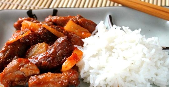 Говядина в соевом соусе