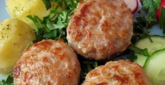 Котлеты с грибами в духовке