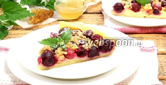 Клафути с вишней