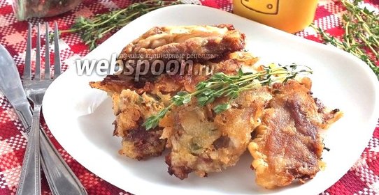 Свинина в темпурном кляре с тимьяном