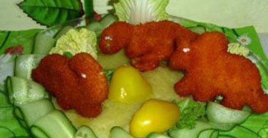 Блюдо Юрский парк