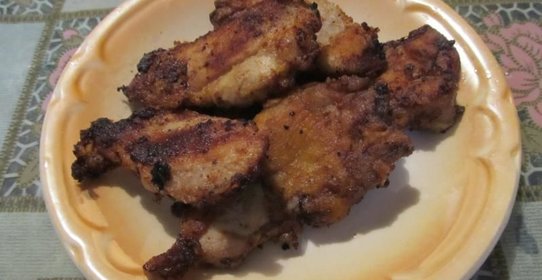 Мясо в сладком соусе