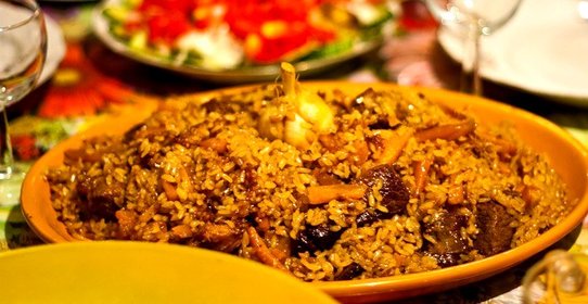 Плов с бараниной в духовке