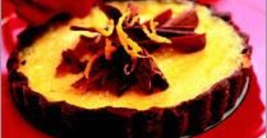 Шоколадно-апельсиновые тортики