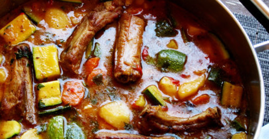 Шашлык из говядины по-грузински