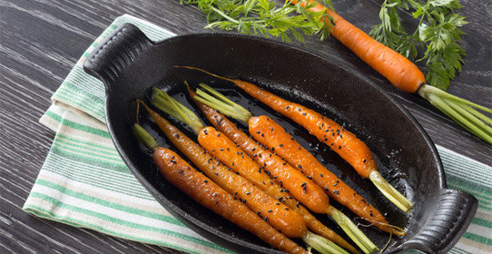 Морковь в глазури