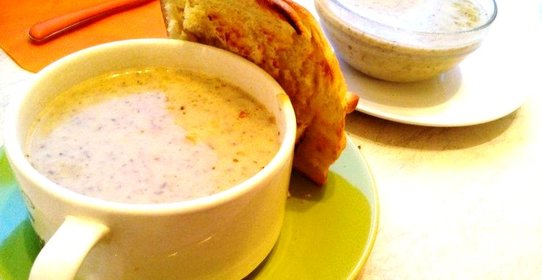 Грибной суп-пюре