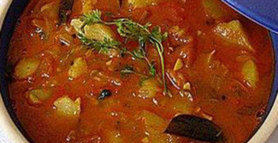 Непальское картофельно-томатное карри