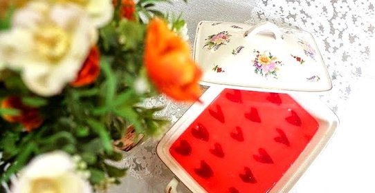 Торт с желе и бисквитом