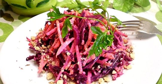 Овощной салат Здоровье