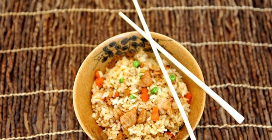 Рис с мясом и овощами