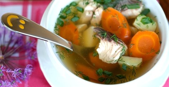 Уха из горбуши