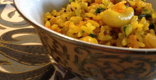 Плов с кешью