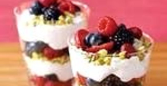 Десерт ягодное искушение