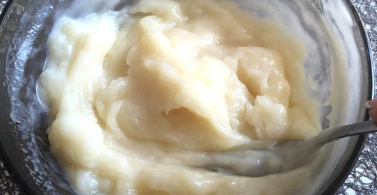 Заварной крем в микроволновке