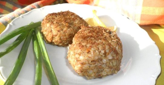 Котлеты из гречки и грибов постные