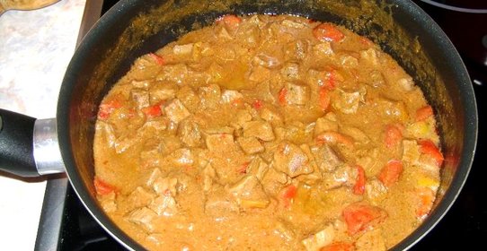 Гуляш с болгарским перцем