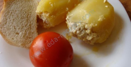 Картофель с фаршем