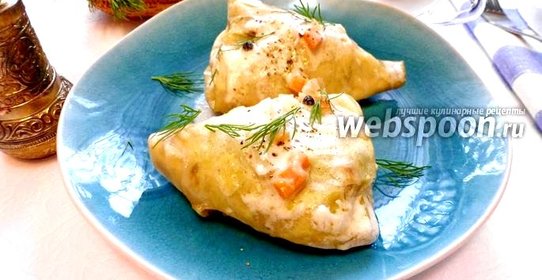 Голубцы с картофелем