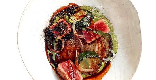 Салат с тунцом