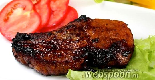 Свинина на косточке в пряном маринаде