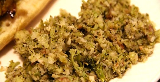 Пюре из брокколи и цветной капусты