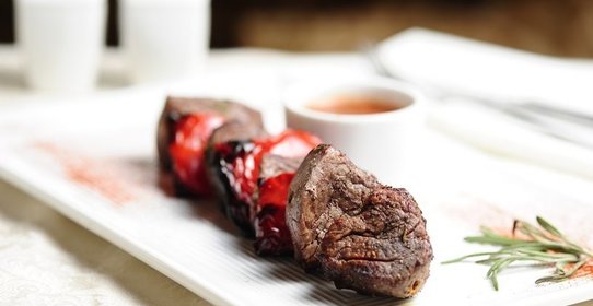 Шашлык из телятины в духовке