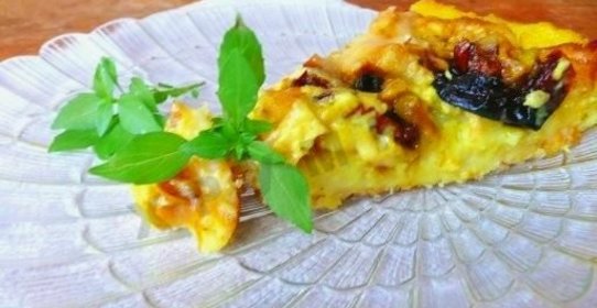 Пицца из кабачков в духовке