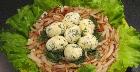 Салат гнездо кукушки