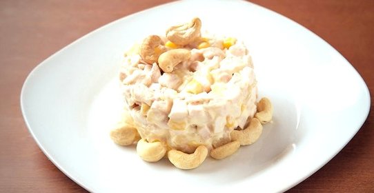 Cалат свежий с курицей