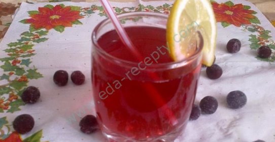 Малиновый компот из малины