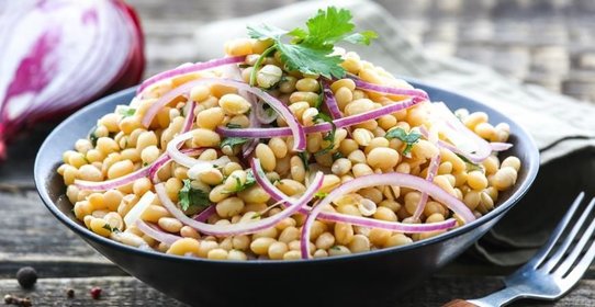 Простой фасолевый салат