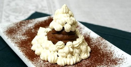 Десерт Монблан